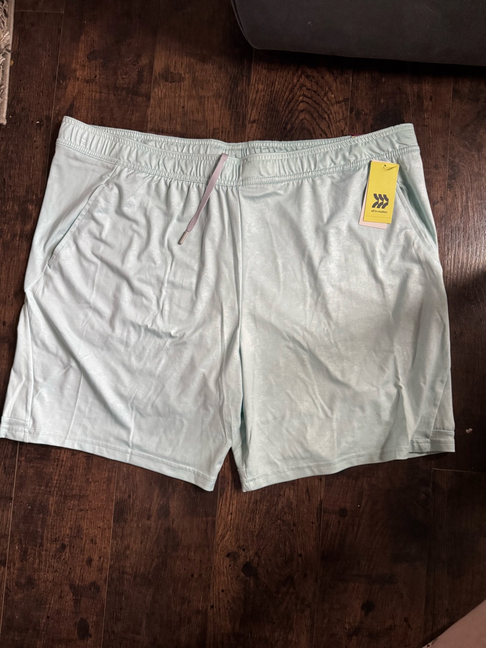 all in motion Light Mint Athletic Drawstring Shorts